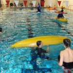 Rollentraining im Schwimmbad